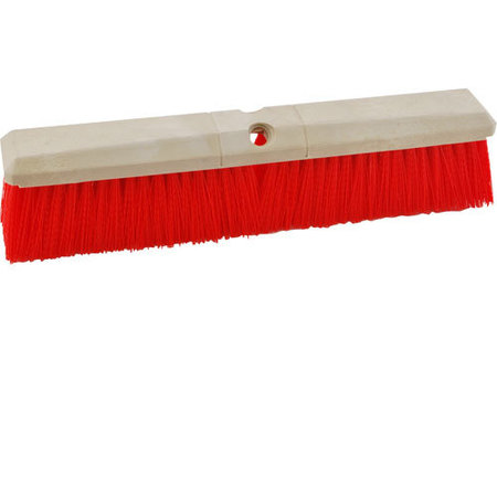 ALLPOINTS Broom Head, 18" , Red Bristle 1591072